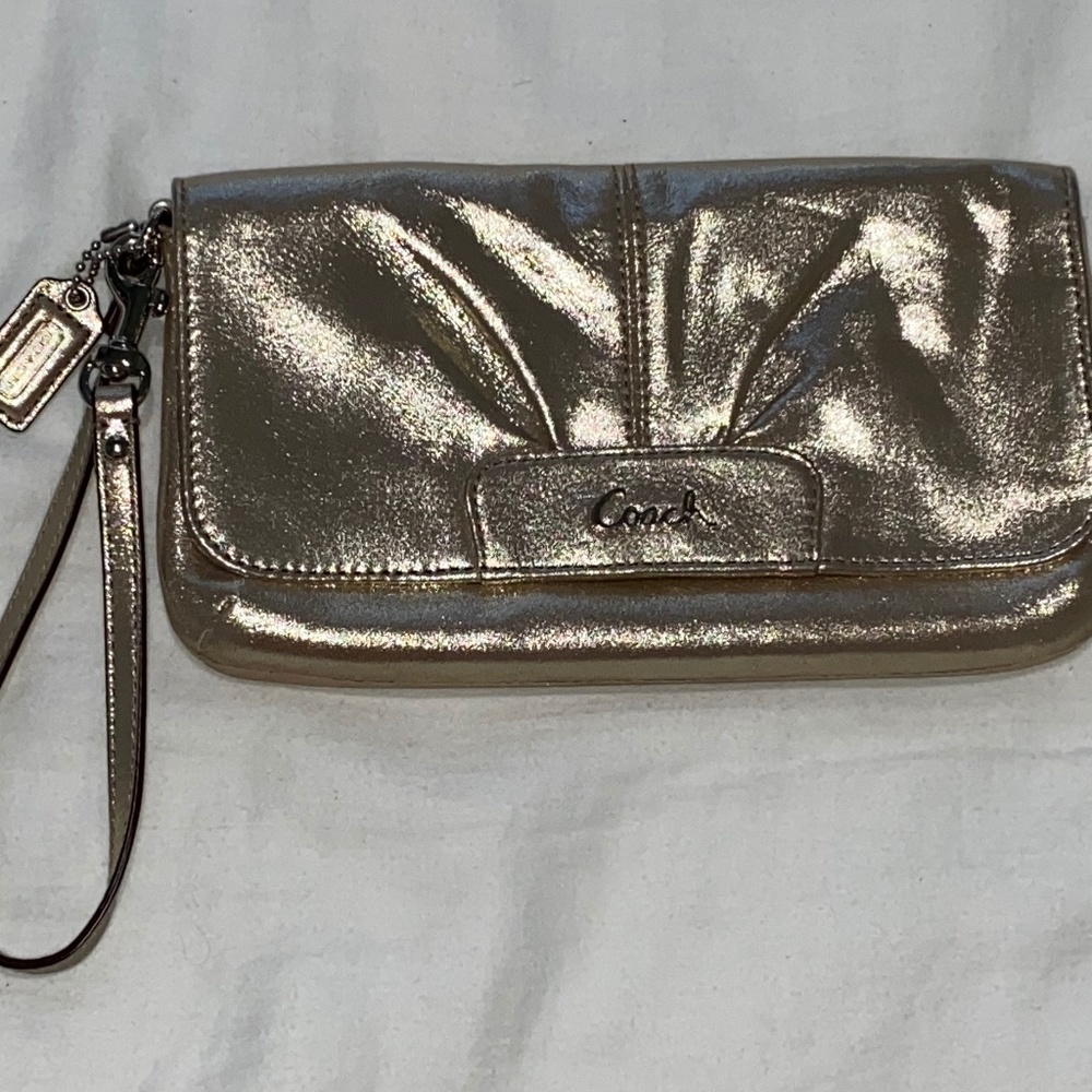 Coach Party Wristlet